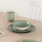 Ceramic Dinnerware Set - Includes Mugs, Bowls, Salad and Dinner Plates, Highly Chip and Crack Resistant, Dishwasher Microwave and Oven Safe